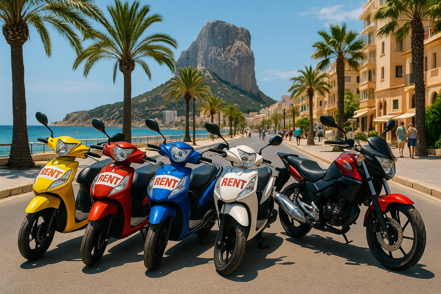 Calpe Scooter & Motorcycle Rentals